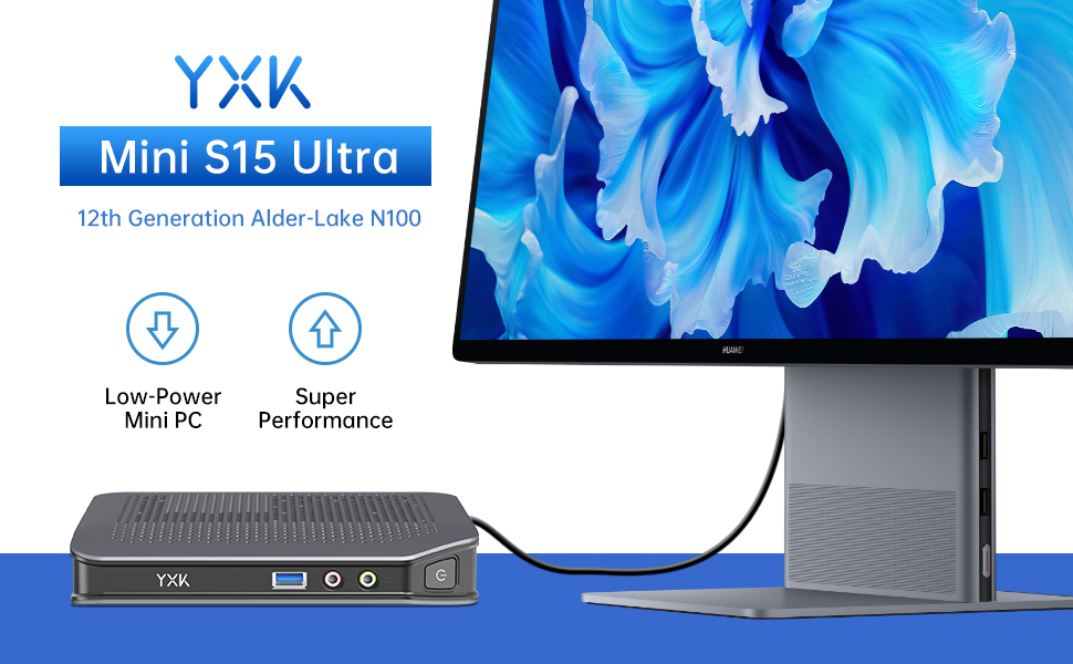 Amazon.com: Yxk S15 UItra Mini PC,12th Gen Alder Lake- N100(up to