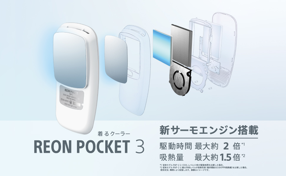 Amazon.co.jp: [ソニー] REON POCKET 3 レオンポケット3 ネック
