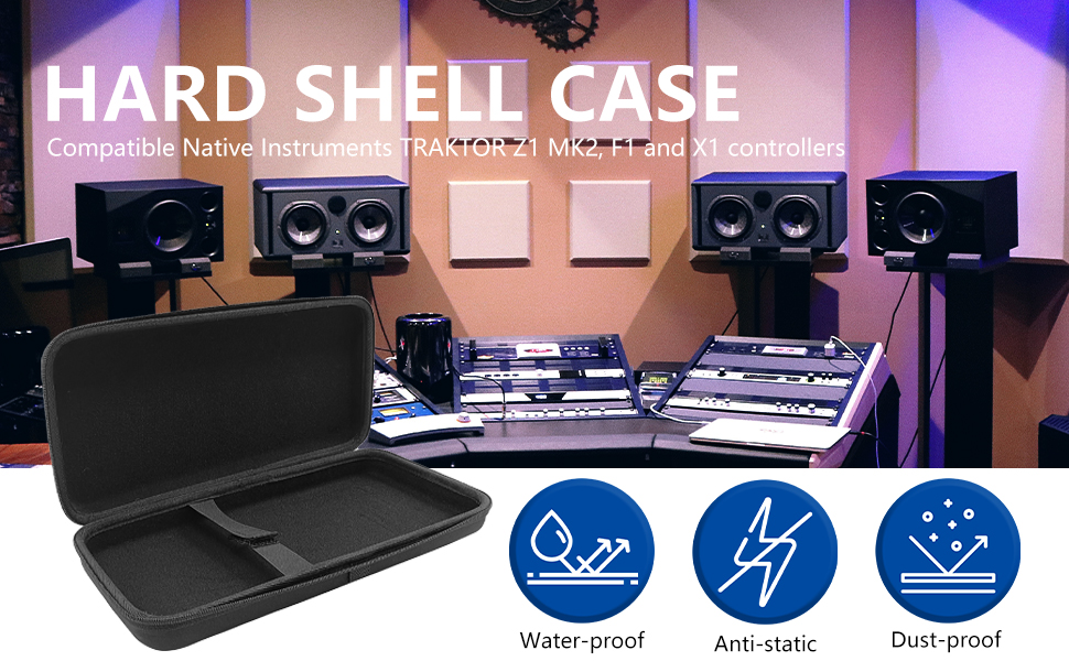 Amazon.com: Musiin DJ Controller Hardshell Case, Custom compatible