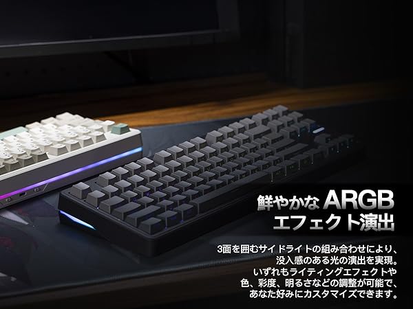 Amazon | SmackApe Impact 80 メカニカルキーボード 3WAY接続 無線