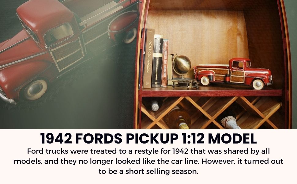 Amazon.com: Old Modern Handicrafts 1942 Fords Pickup Model Car