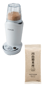 Amazon | MK精工 小型精米機 COPON コポン SMH-201W ホワイト (玄米