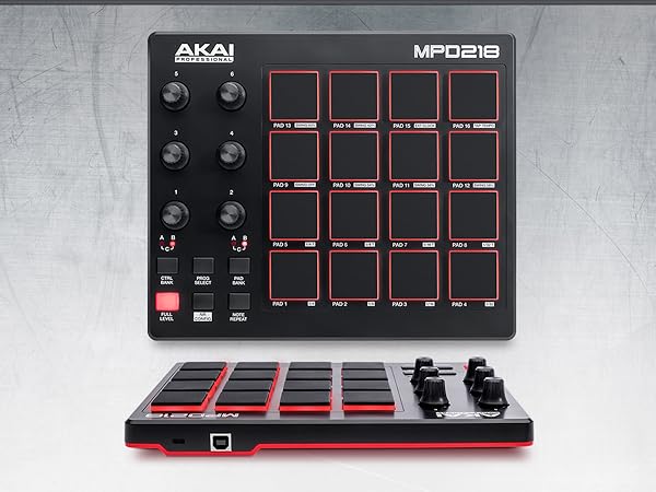 Amazon.co.jp: Akai Professional USB MIDIコントローラー 16のMPC