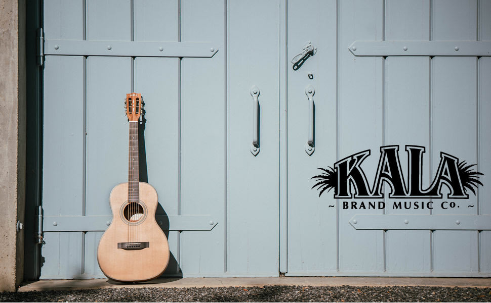 Amazon | KALA カラ アコースティックギター Solid Cedar Top Parlor