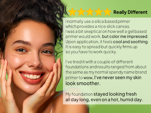 Amazon.com: Vegan J Jelly Pack Multi-Use Primer Gel | Niacinamide