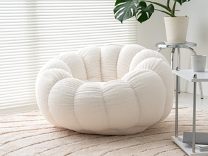 Amazon.co.jp: smoo ビーズクッション 1人掛けソファ ポケット付き