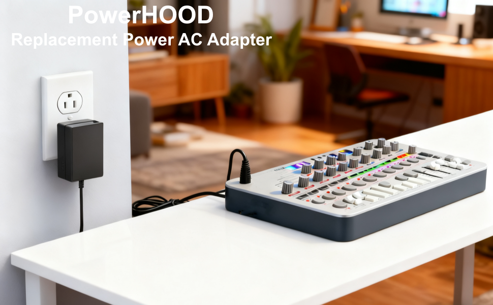 Amazon.com: PowerHOOD 9V AC Adapter Compatible with Sonicware