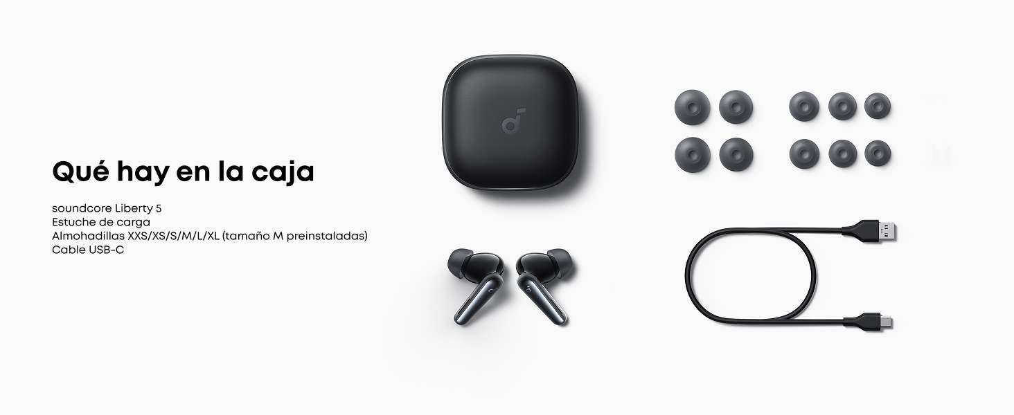 Liberty 5 | Auriculares con cancelación de ruido y Dolby Audio