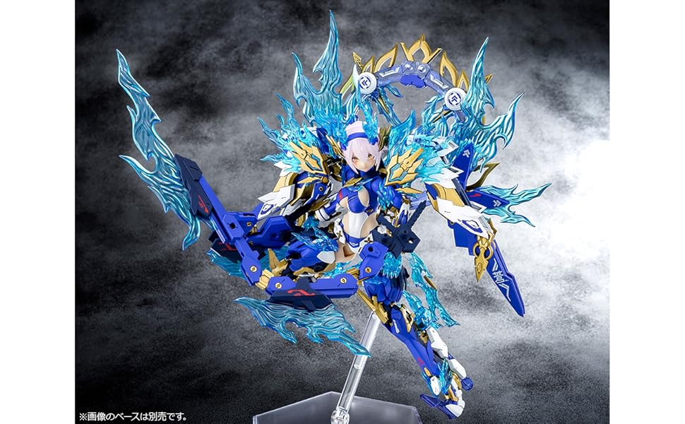 Amazon | メガミデバイス 皇巫 スサノヲ 蒼炎 全高約220mm 1/1スケール