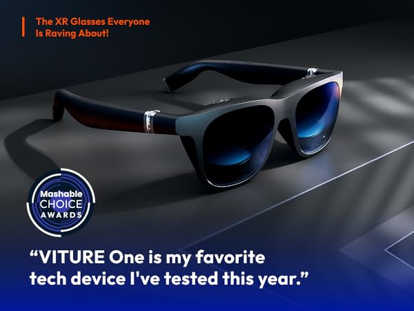 Amazon | VITURE ONE ARグラス スマートグラス マットインディゴ AR/VR