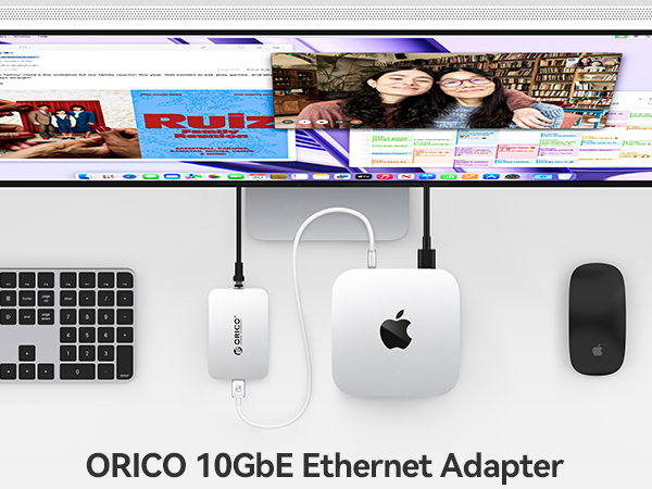Amazon.co.jp: ORICO Thunderbolt 3 10GbE Ethernet Adapter 10gbps