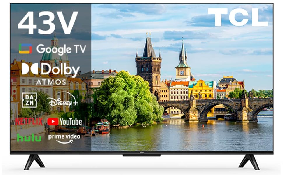 Amazon.co.jp: TCL テレビ 43型 43インチ スマートテレビ Google TV W