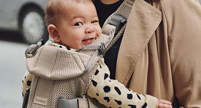 BabyBjörn Baby Carrier One Air, 3D Mesh, Pearly pink : Amazon.co