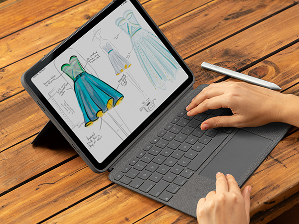 Amazon.com: Logitech Combo Touch iPad Pro 12.9-inch (5th, 6th gen