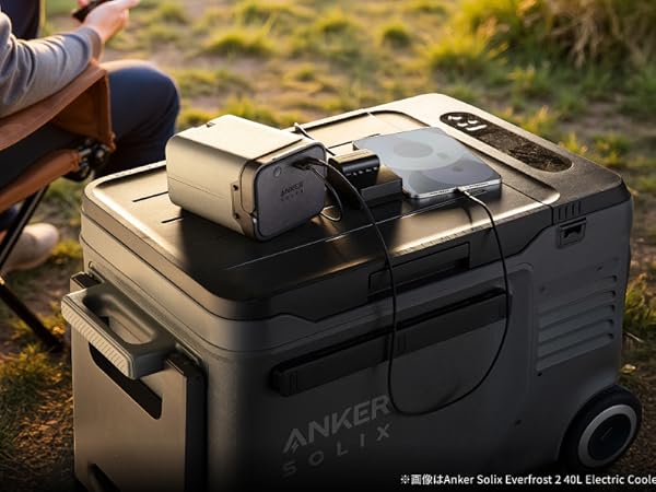 Amazon.co.jp: Anker Solix EverFrost 2 23L Electric Cooler