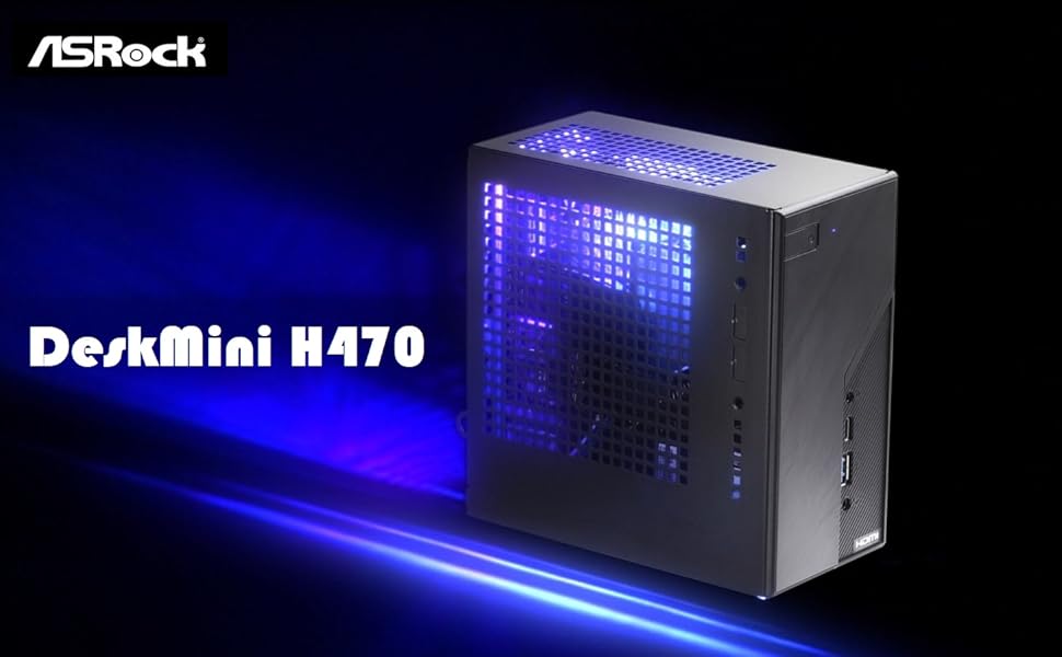 Amazon.com: ASRock Intel Socket LGA1200 Intel H470 Black Mini