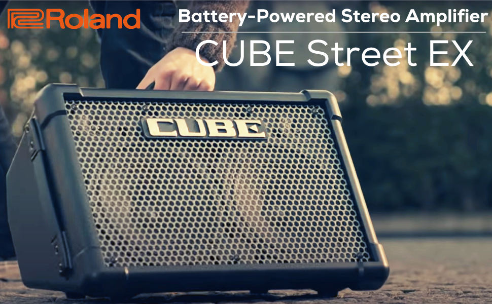 Amazon | Roland ローランド ポータブルアンプ CUBE Street EX 最大50W