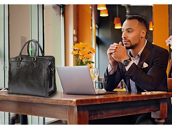 Amazon.co.jp: [バンニュス] ビジネスバッグ メンズ 本革 トートバッグ