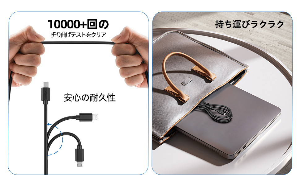 Amazon.co.jp: 【1.5m/Micro USB】Kindle互換用 キンドル 充電ケーブル