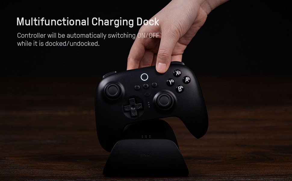 Amazon.co.jp: 8bitdo ultimate 充電ドックを備えたBluetooth