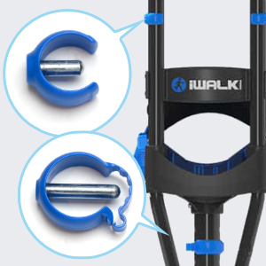 Amazon.co.jp: 両手自由 ハンズフリー松葉杖 アイウォークフリー