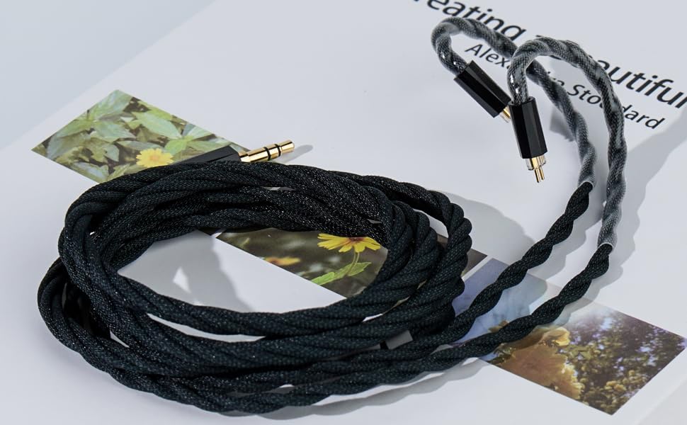 Amazon | NICEHCK MeetEva イヤホンリケーブル 0.78mm 2Pin 4.4mm 銀