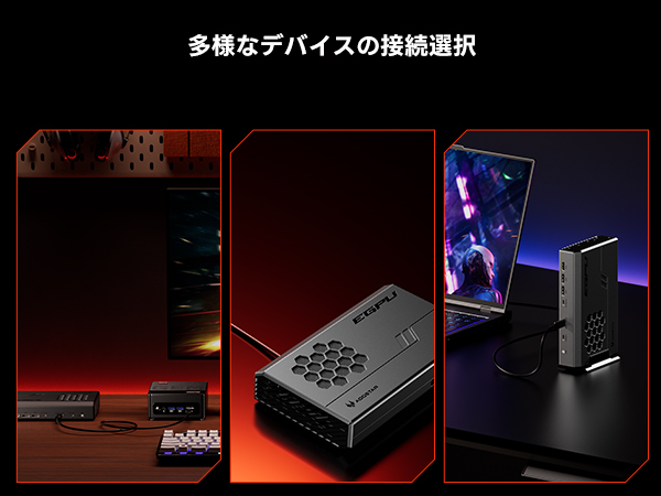 Amazon | AOOSTAR XG76 eGPU 外付け グラフィックボード AMD Radeon RX