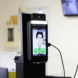 Amazon.co.jp: 【在庫限り】 非接触温度計 検温 顔認証 AI サーマル