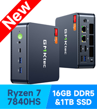 Amazon.co.jp: GMKtec Nucbox K6 ミニPC AMD Ryzen 7 7840HS