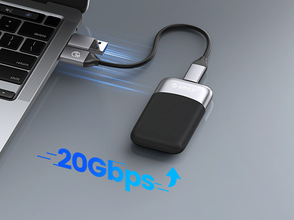 Amazon | ORICO 1 TB 外付けSSD、最大2000MB/秒、ssd 外付け