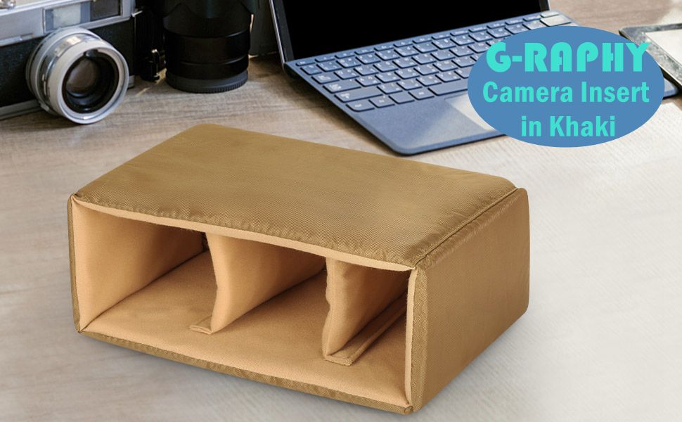 Amazon.com : G-raphy Camera Insert Bag Case Camera Divider Inserts
