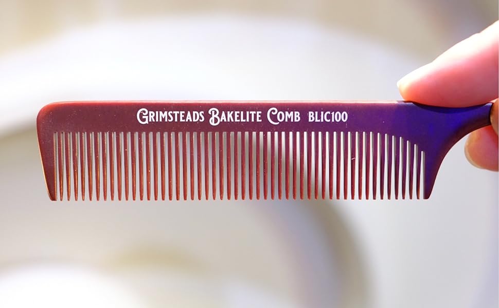 レンツアイロン【F-8E】LENZ 理容 櫛 コーム 本鼈甲 ベーク レンツ