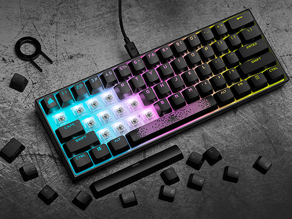 Amazon.co.jp: CORSAIR K65 RGB MINI CherryMX SPEED 日本レイアウト