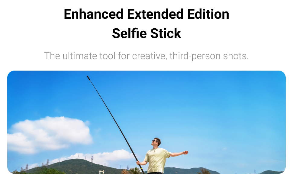 Amazon.com: Insta360 Extended Edition Selfie Stick, 3m (9.8ft
