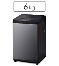 Amazon | アイリスオーヤマ 洗濯機 6kg ブラックレーベル 全自動 1人