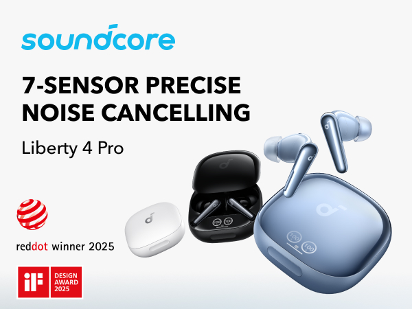Amazon.com: Soundcore Liberty 4 Pro by Anker,Noise Cancelling