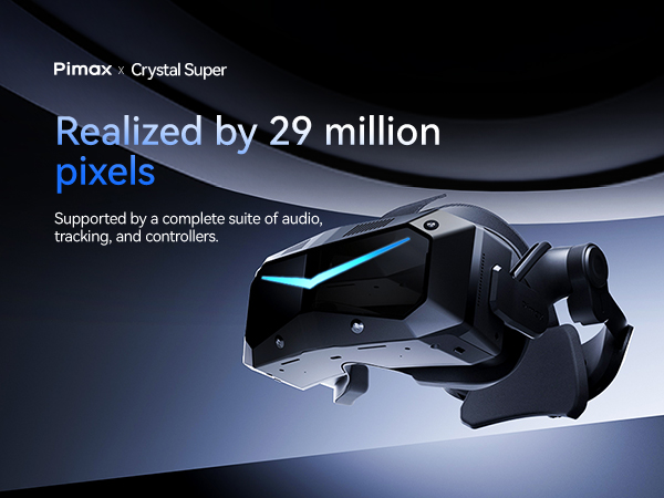Amazon.com: Pimax Crystal Super VR Headset,50PPD & 3840x3840