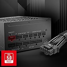 Amazon | MSI MPG A850G PCIE5 PC電源ユニット 850W ATX3.1/PCIe 5.1