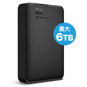 Amazon | ウエスタンデジタル(Western Digital) WD ポータブルHDD 4TB