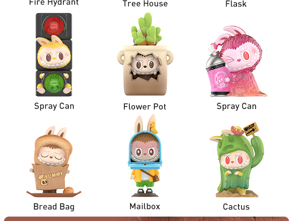 Amazon.com: POP MART The Monsters Almost Hidden Series Blind Box