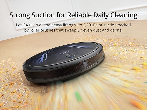 Amazon.com: eufy by Anker,eufy Clean G40+ 機器人吸塵器,自動清空