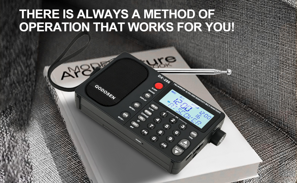 Amazon.co.jp: QODOSEN DX-286ラジオ小型,超高性能FM/LW/AM/短波