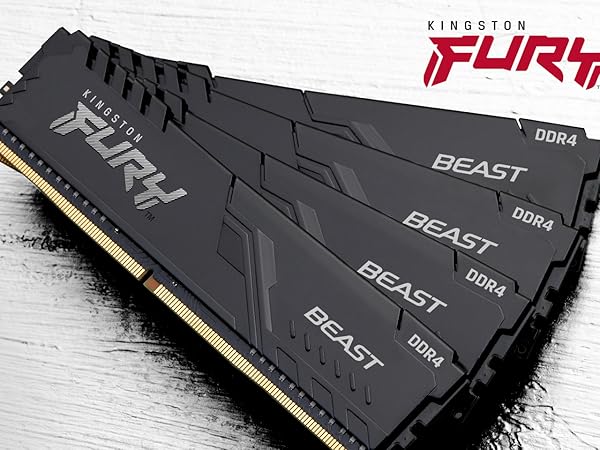 Kingston Fury Beast 32GB (2x16GB) 3200MT/s DDR4 CL16 Desktop