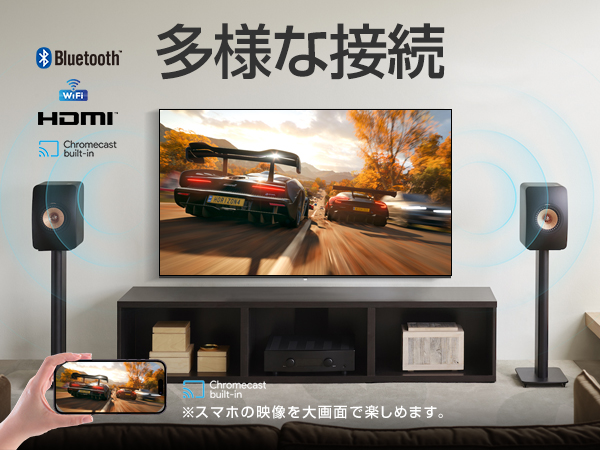 Amazon | ASTEX チューナーレスTV 50インチ 4K Android TV搭載