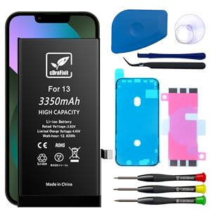 Amazon | cDraFixit For iphone13 バッテリー交換 3350mAh: iいphone13