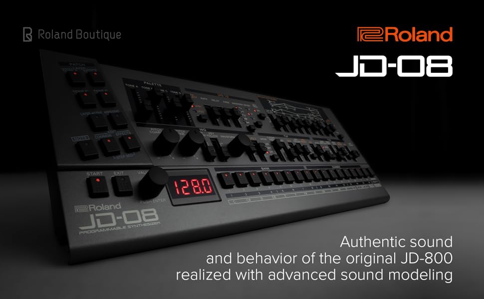 Amazon.com: Roland JD-08 Tabletop Sound Module Boutique