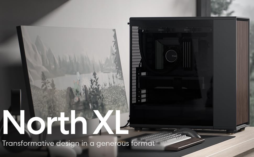 Amazon.com: Fractal Design North XL Charcoal Black TG Dark