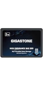 Amazon.com: Gigastone 【NAS Only】 2TB NAS SSD Drive (2-Pack) 24/7