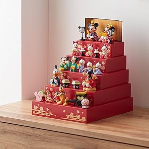 Amazon | [ベルメゾン] ディズニー 段飾り 雛人形 おひなさま フル