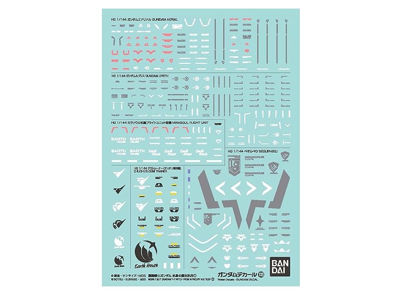 Amazon | BANDAI SPIRITS(バンダイ スピリッツ) ガンダムデカールNo